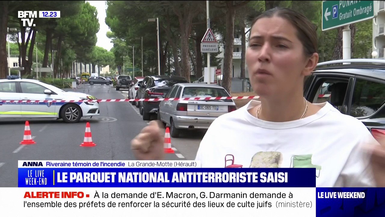 "Je me suis réveillée suite à la déflagration qui a eu lieu à côté de chez moi": Anna, riveraine et témoin de l'incendie raconte