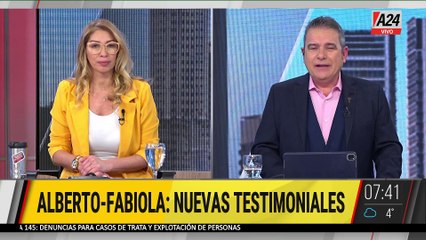  ALBERTO FERNÁNDEZ y FABIOLA YAÑEZ: nuevas testimoniales