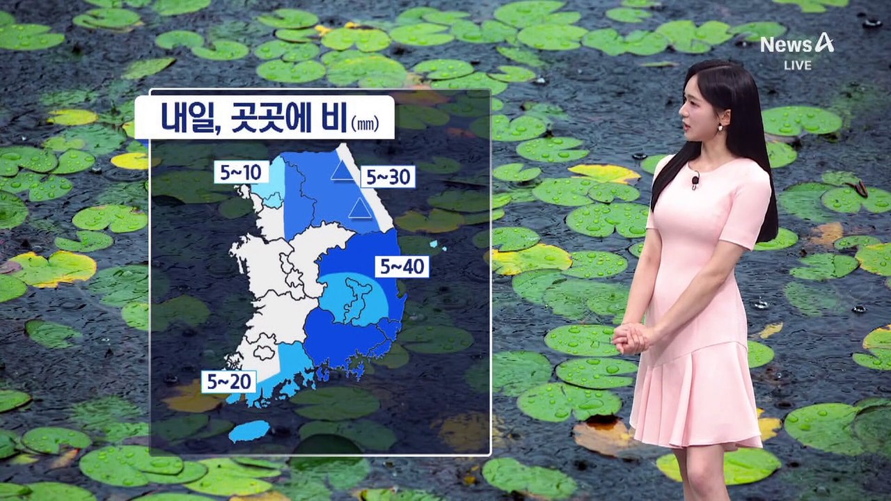 [날씨]내일도 ‘습식 더위’…전국 곳곳 비