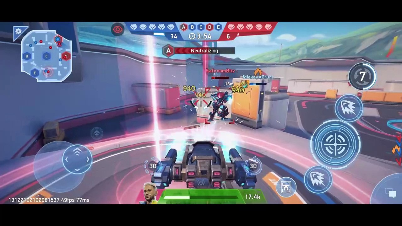 Ultimate Mech Arena Control Clash Point Battle Tactics