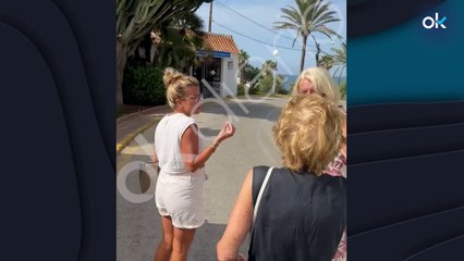 Fuerte encontronazo de Aída Nízar con el ex alcalde Mijas: "¿Me vas a dar una hostia?"