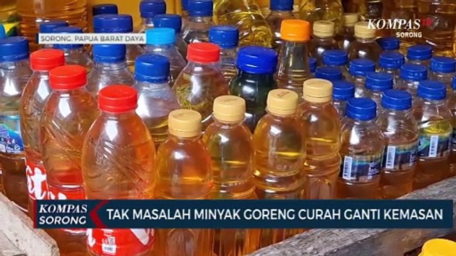 Tanggapan Pedagang di Sorong Soal Penghapusan Minyak Goreng Curah Diganti Kemasan