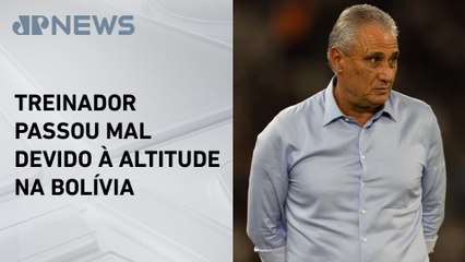 Técnico Tite é internado com arritmia cardíaca no RJ