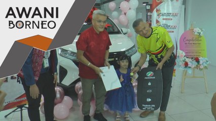 SUKMA 2024: Kanak-kanak lima tahun terima kereta, hadiah utama cabutan bertuah