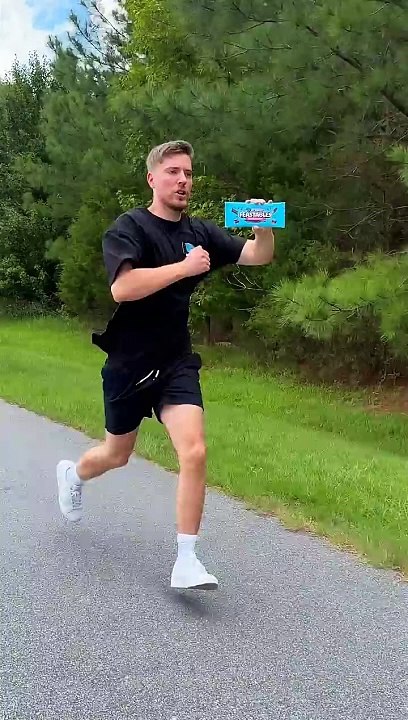 Running With Bigger And Bigger Feastables