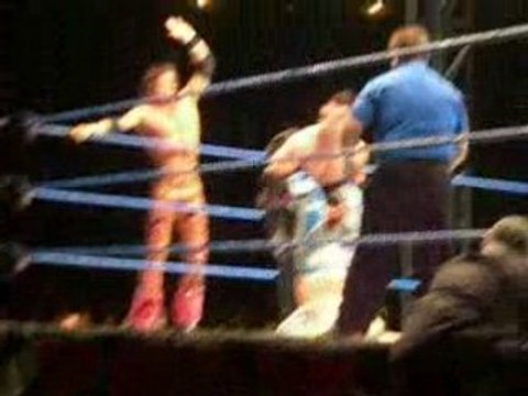 John Morrinson & The Miz Vs Shanon Moore & Jimmy Wang Yang