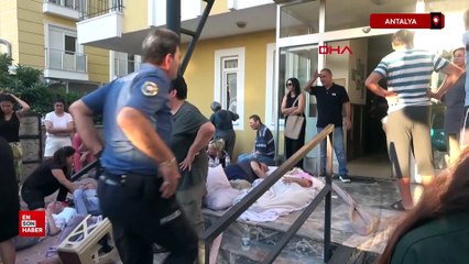 Antalya'da huzurevinde yangın