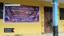 Sekolah Dipalang Aktivitas Pendidikan  SD  Negeri Syujak Tambrauw Lumpuh Total