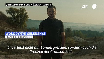 Selenskyj: Krieg ist nach Russland "zurückgekehrt"