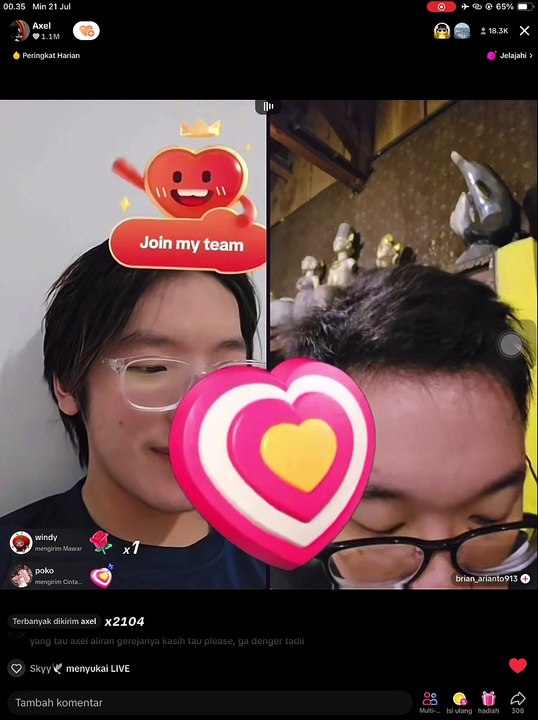Live axel brian 2
