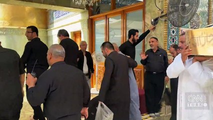 CNN TÜRK Hz. Ali Türbesi'nde | Şiilerin kutsal kenti Necef’te 'Erbain' yoğunluğu