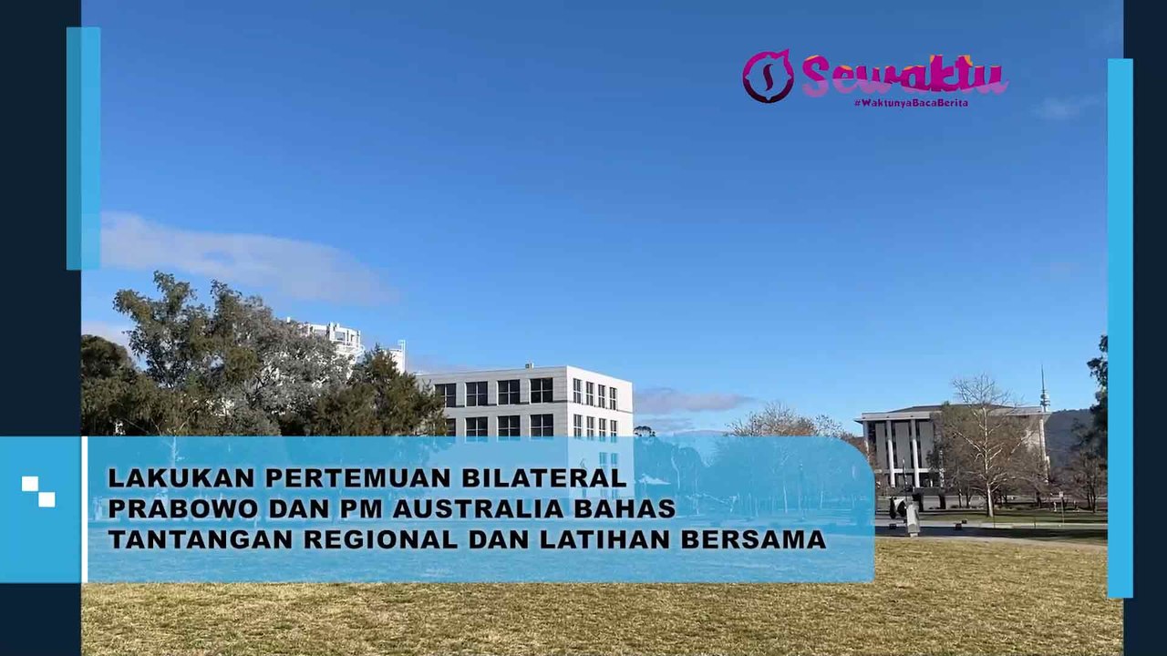 Lakukan Pertemuan Bilateral Prabowo Subianto dan PM Australia Bahas Tantangan Regional dan Latihan Bersama
