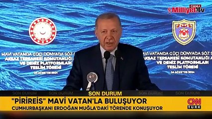 Piri Reis Denizaltısı hizmete girdi! Cumhurbaşkanı Erdoğan açıkladı: Üstün özelliklerle donatıldı