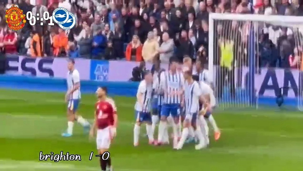 Brighton vs Man United HIGHLIGHTS _Joao Pedro Goal 95' , Amad Diallo Goal_ Premier League 2024
