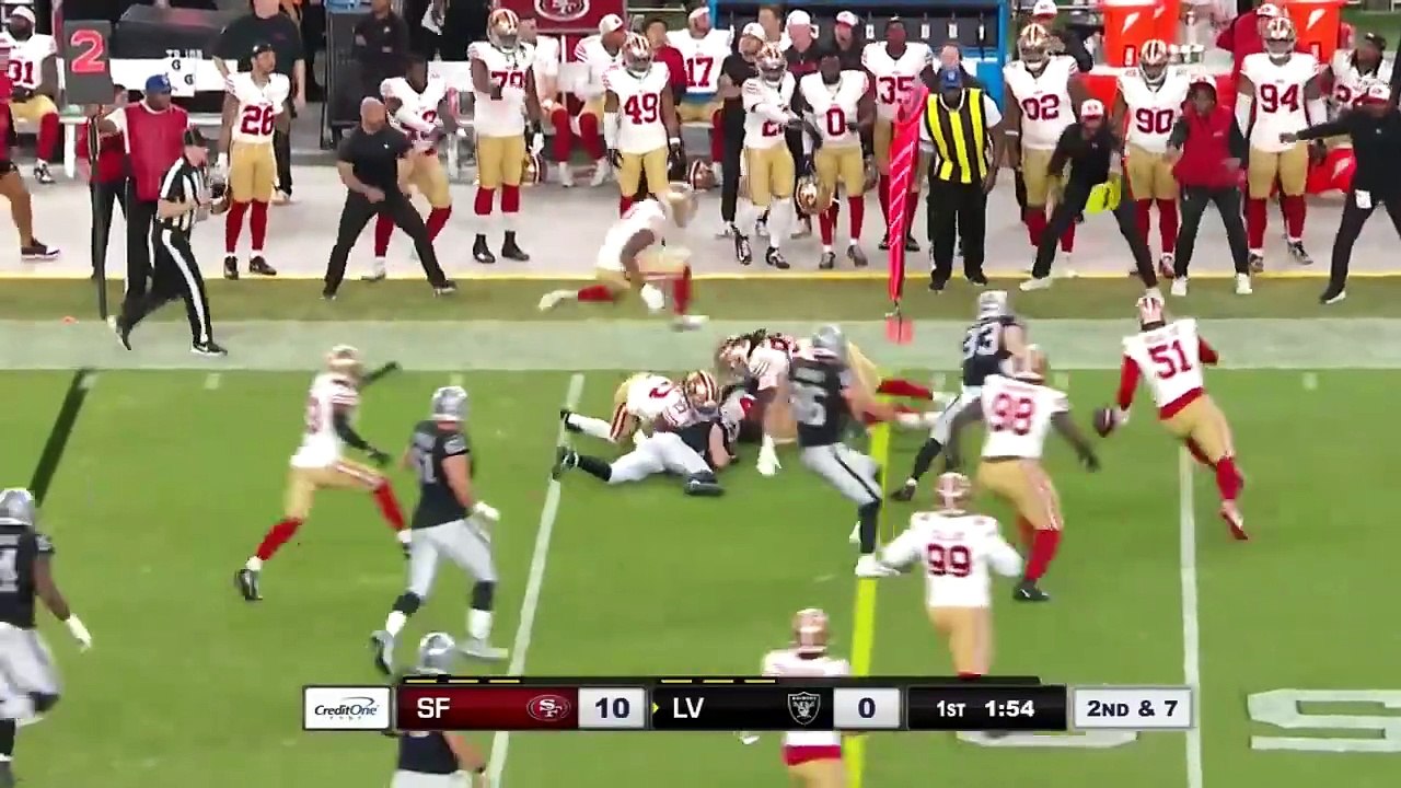 San Francisco 49ers Top Plays vs. Las Vegas Raiders _ 2024 Preseason Week 3