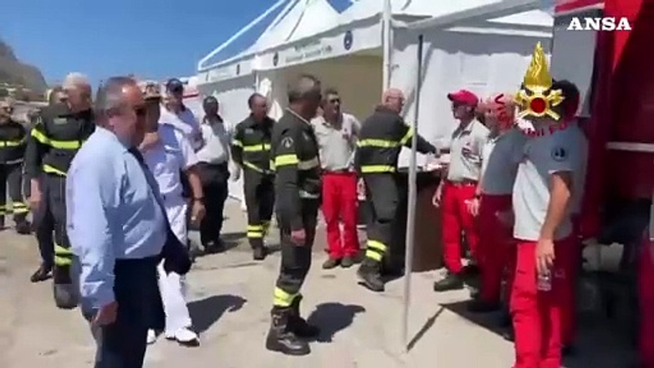 Naufragio Porticello, il capo del corpo nazionale dei vigili del fuoco a Palermo per ringraziare il personale
