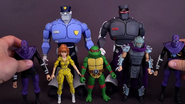 NECA Teenage Mutant Ninja Turtles Cartoon Ultimate Evil Rex Action Figure