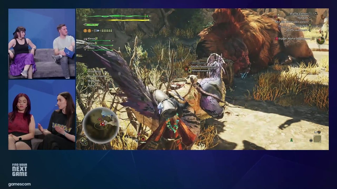 Monster Hunter Talk Gamescom 2024