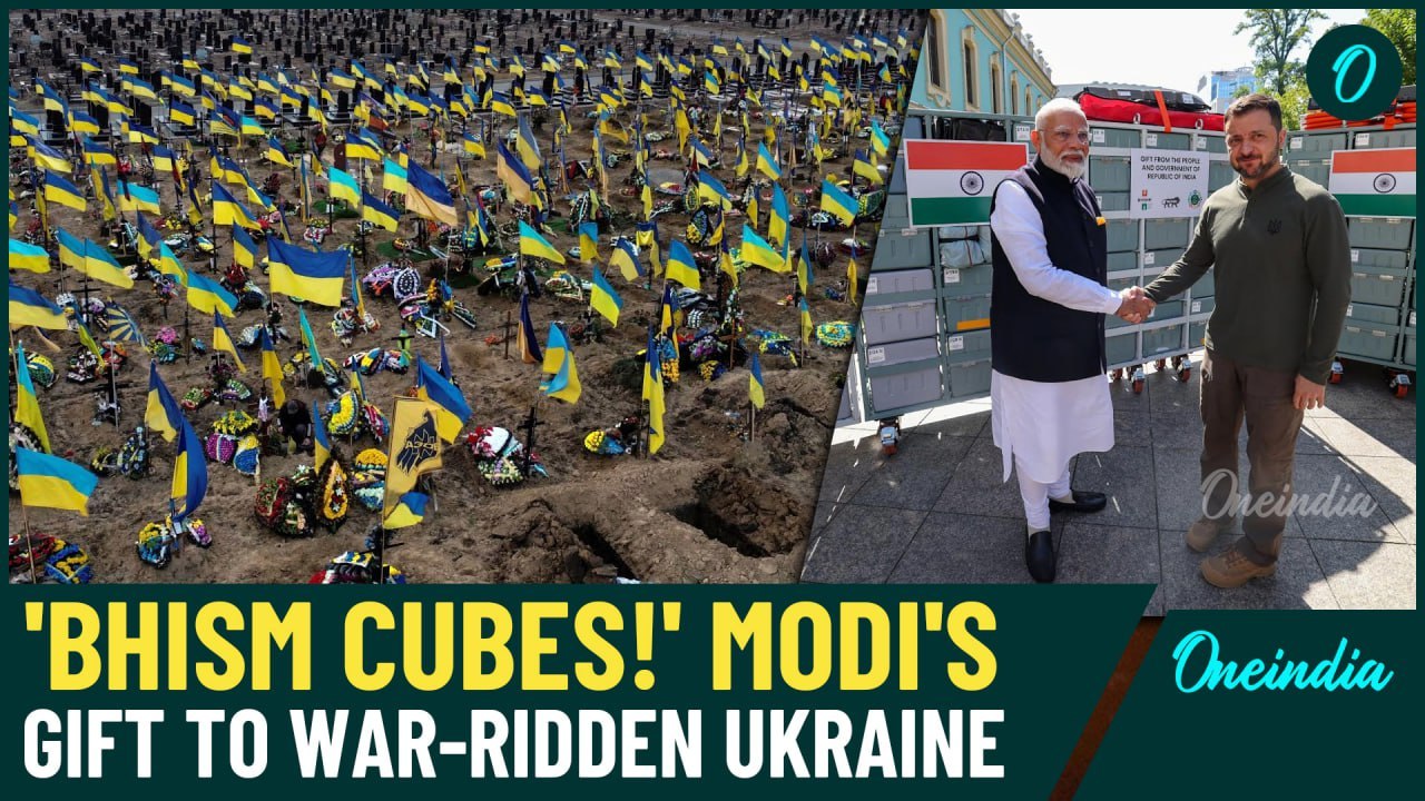 No Weapons for Kyiv?! India’s PM Modi Delivers 'Medical Help' to Ukraine Amid Putin's Offensive