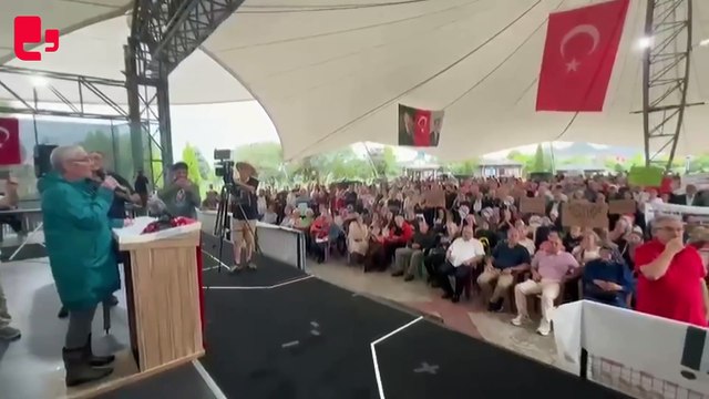 Arhavi'de madene karşı büyük yürüyüş: 'Cengiz seni toprak bile kabul etmez'