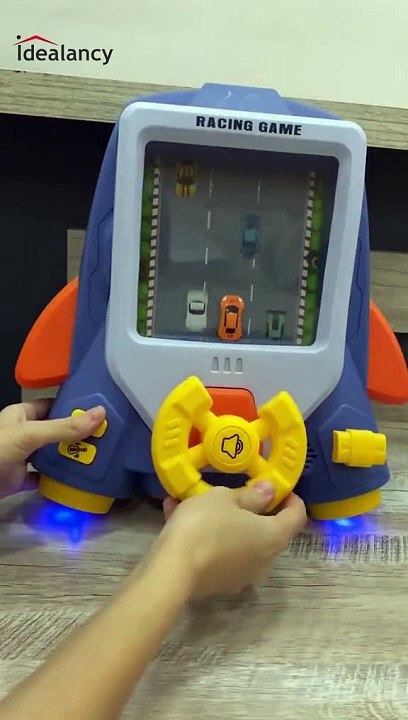 Enhance your child_s imagination with our Kids Simulation Steering Wheel Toy Game_ It features realistic design and interactive buttons_ providing hours of fun and learning. Perfect for aspiring l(