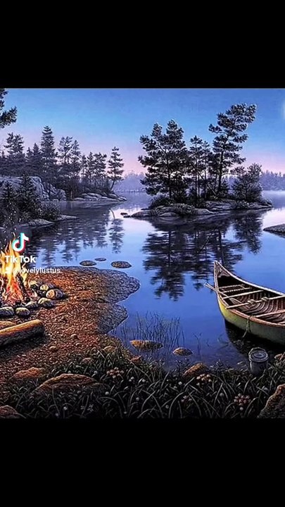 Bonfire Paint by Numbers Video