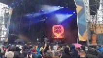 Victorious Festival 2024: Shaun Ryder's Blake Grape play during downpour