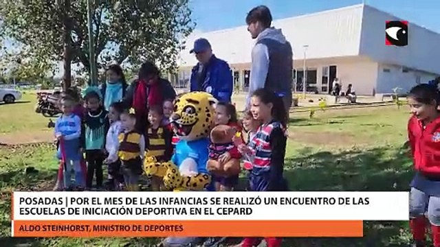 Posadas | Por el mes de las infancias se realizó un encuentro de las Escuelas de Iniciación deportiva en el Cepard