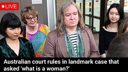 Australian court rules in landmark case that asked 'what is a woman?' |Dailymotion viral videos