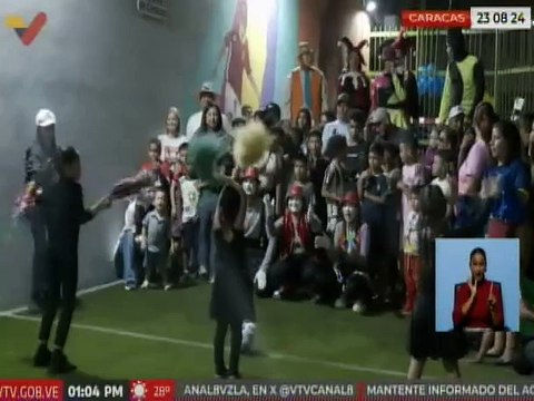 Alcaldesa Carmen Meléndez entregó cancha David Figueroa y Plaza Venezuela Toda en Caracas