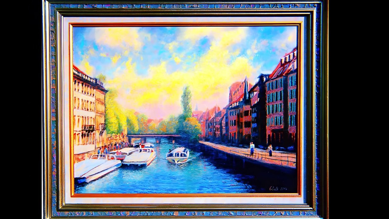 #JolisPontsStrasbourgeoisPonts13,  Peintures13,  Jolis13 , #Ponts13 ,  #Pont12,