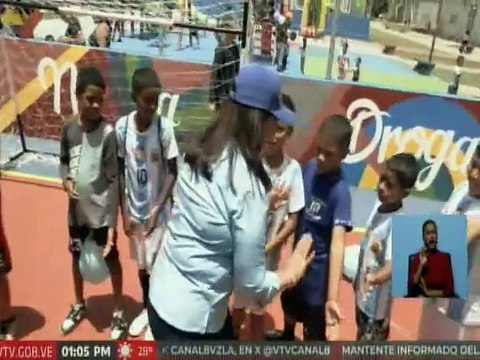 Caracas | 1X10 Buen Gobierno recuperó cancha Guillermo García Ponce en la parroquia La Vega