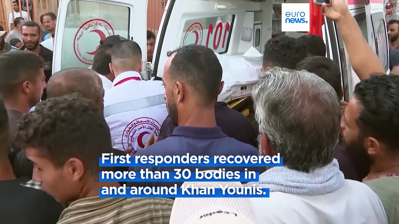 Israeli airstrikes kill dozens in Gaza ahead of high-level ceasefire talks in Egypt