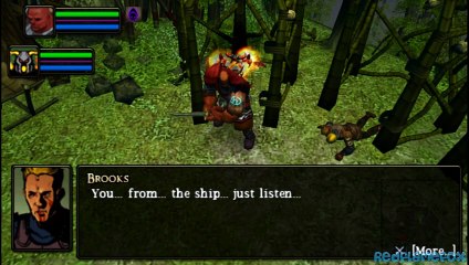 DUNGEON SIEGE; Throne Of Agony - First 20 Minutes (PSP)