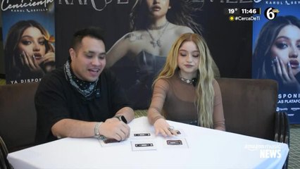 Karol Sevilla recuerda sus memorias en &#039;Amazon Music News&#039;