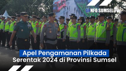 10 Ribu Pasukan Disiagakan Pengamanan Pilkada Serentak 2024 di Sumsel, Hingga 31 Desember 2024