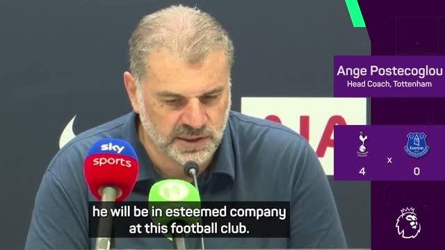 Son will be 'in esteemed company' at Tottenham - Postecoglou