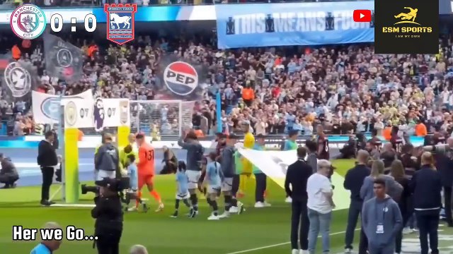 Manchester city vs Ipswich town (4-1) All GOALS & Extended HIGHLIGHTS || De Bruyne,Haaland 3 Goals!