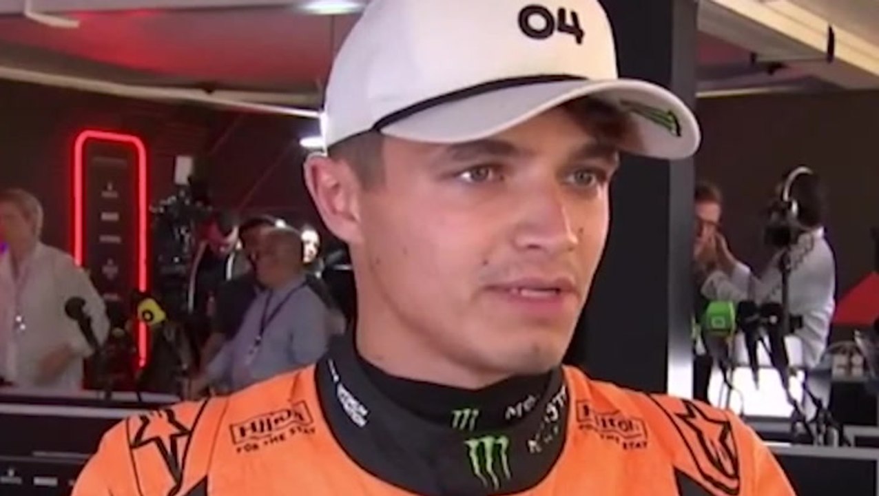 Lando Norris makes Max Verstappen admission after taking pole position in Dutch Grand Prix qualifying