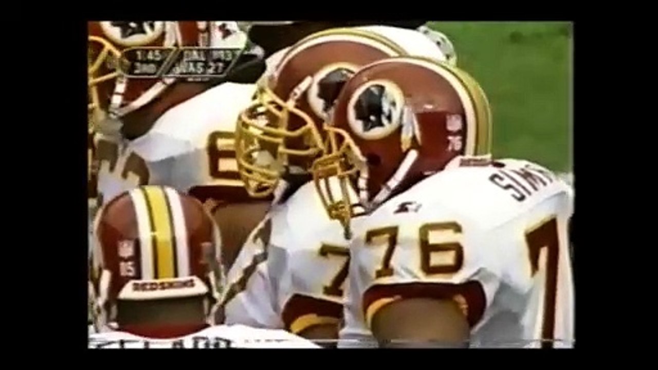Dallas Cowboys @ Washington Redkins ( 1995 Week 05 ) - 2nd Half