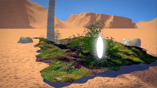 اللحظة التى سخر فيها الله شجرة اليقطين لعلاج سيدنا يونس بعد خروجه من بطن الحوت #يونس_عليه_السلام