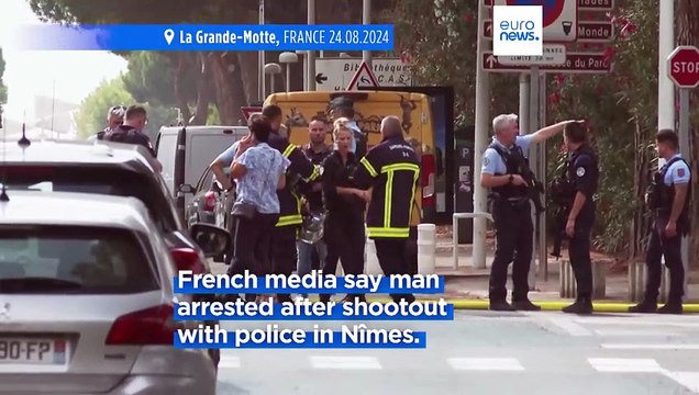 French police arrest man suspected of starting fires that caused explosion outside synagogue