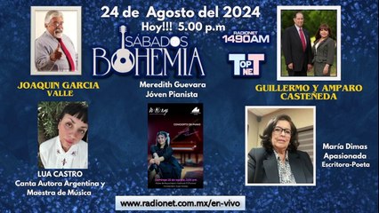 Sábados de Bohemia 24 de agosto 2024