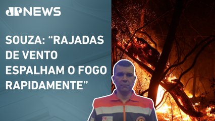 Tenente dá detalhes sobre as queimadas no interior de São Paulo