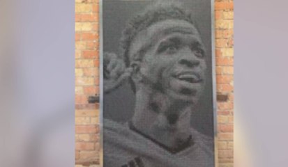 La impresionante obra de arte con una de las figuras del Real Madrid, hecha solamente con dados