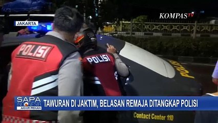 Tawuran di Jaktim: Sempat Meluas, Belasan Remaja Ditangkap Polisi