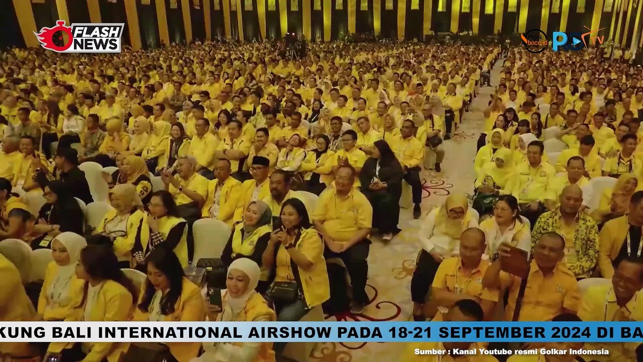 Penutupan Munas XI Partai Golkar Tahun 2024, Ini Isi Sambutan Jokowi!