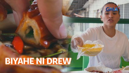 Laman-loob ng baboy, paboritong merienda ng pamilya ni Sisi Rondina?! | Biyahe ni Drew