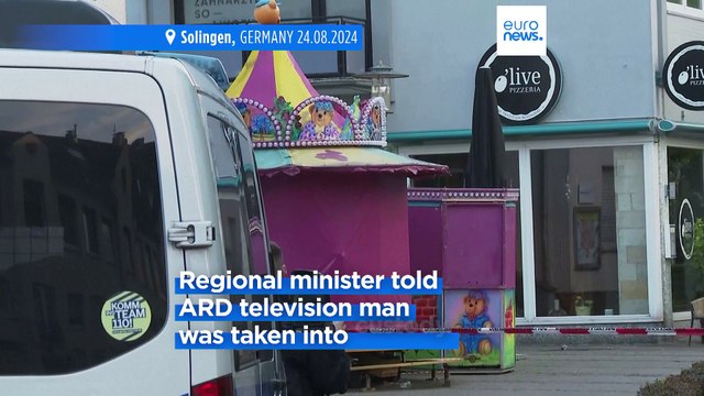 German police arrest man suspected of killing three people in Solingen