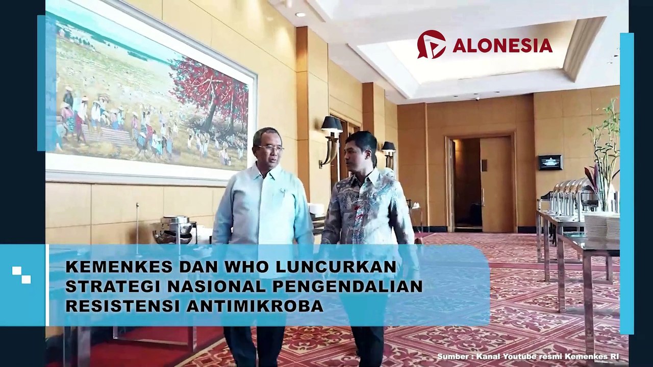 Kemenkes dan WHO Luncurkan Strategi Nasional Pengendalian Resistensi Antimikroba
